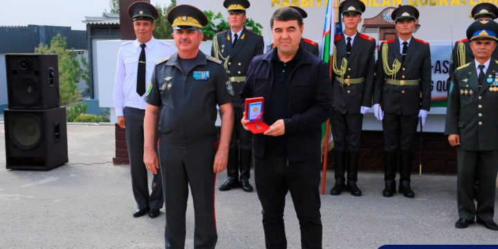 Harbiy qism tashkil etilgan kun tantanali nishonlandi