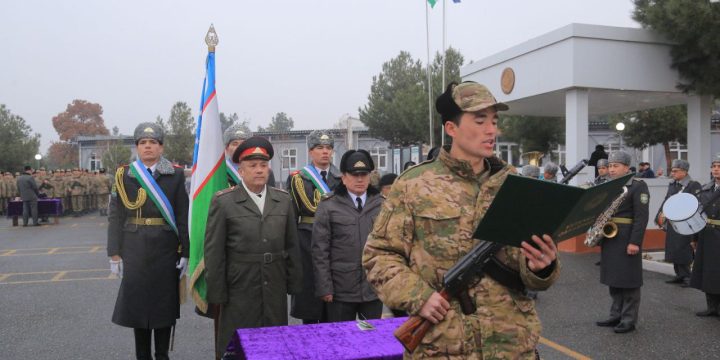 Sharqiy harbiy okrug harbiylari qasamyod qildilar