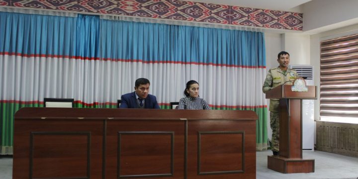 Harbiylarga ruhiy sog’lomlashtirish mashg’uloti o’tkazildi