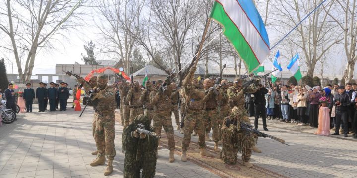 Andijonda harbiy-vatanparvarlik tadbiri o’tkazildi