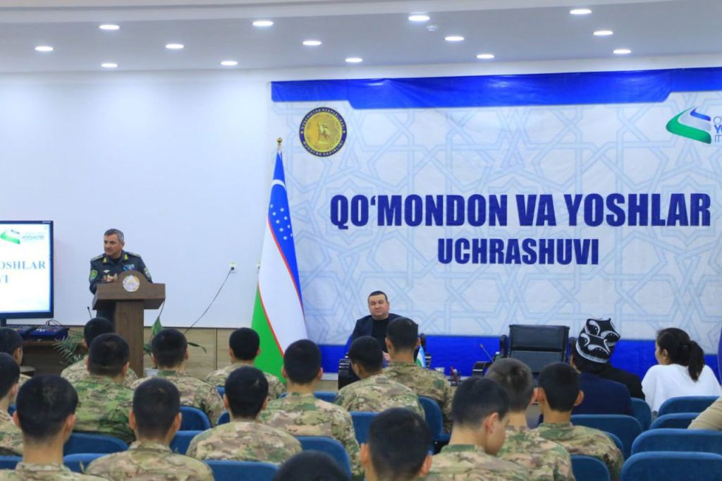 Qo’mondon va yoshlar uchrashuvi bo’lib o’tdi