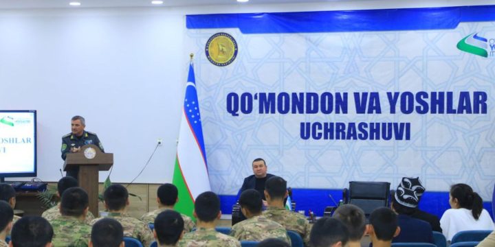 Qo’mondon va yoshlar uchrashuvi bo’lib o’tdi